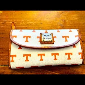 Dooney and Bourke collegiate Tennessee wallet.